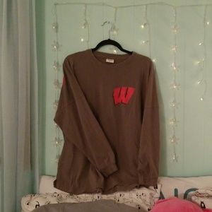 Wisconsin Badgers PINK Style Long Sleeve